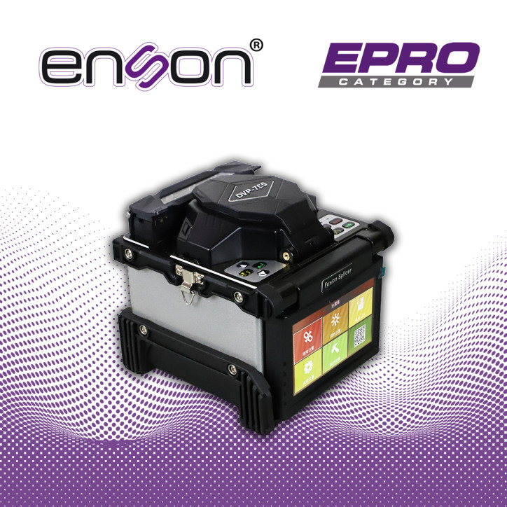 Fusionadora de fibra óptica Empalme en 8 segundos Soporta SMF y MMF Pérdida media real documentada ENSON ENS-FS98