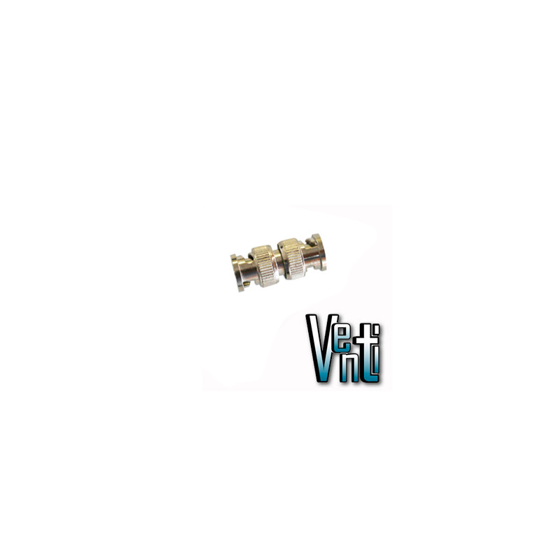 ADAPTADOR BNC A BNC VENTI M-M RG59 – MACHO – MACHO