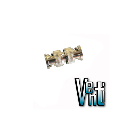 ADAPTADOR BNC A BNC VENTI M-M RG59 – MACHO – MACHO