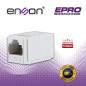 COPLE RJ45 ENSON EPRO-COP6 HEMBRA-HEMBRA CAT6 IDEAL PARA UNIR DE DOS SEGMENTOS DE CABLE UTP YA TERMINADOS