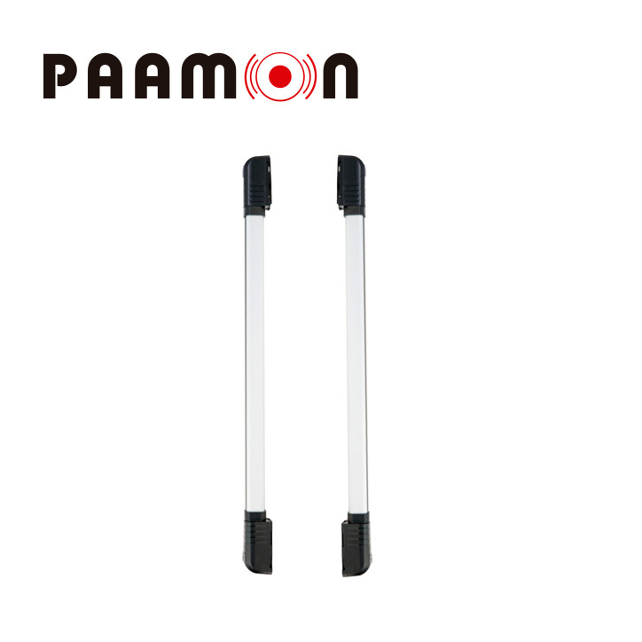 SENSOR FOTOELECTRICO DE 8 RAYOS DE LUZ TIPO CORTINA PAAMON PM-BARRIER8 DISTANCIA DE 30 METROS EN EXTERIORES SALIDA DE ALARMA NO 