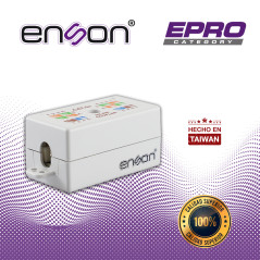 COPLE UTP ENSON EPRO-INCOP5E HILO A HILO CAT5E IDEAL PARA UNIR DE DOS SEGMENTOS DE CABLE UTP SIN TERMINAR, REQUIERE REMATADORA