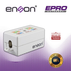 COPLE UTP ENSON EPRO-INCOP6 HILO A HILO CAT6 IDEAL PARA UNIR DE DOS SEGMENTOS DE CABLE UTP SIN TERMINAR, REQUIERE REMATADORA