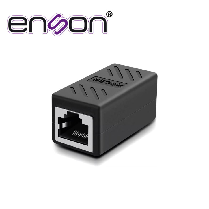 Cople RJ45 hembra-hembra Hembra a Hembra RJ45 8P8C Compatible Cat5e/6 ENSON ENS-COP6R