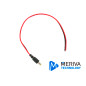 CONECTOR PIGTAIL EXTRA LARGO MACHO MERIVA TECHNOLOGY PIGTAIL C-MACHO / CONEXION DE CORRIENTE PARA CAMARAS ANALOGICAS HD / POLARI