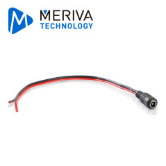 CONECTOR PIGTAIL EXTRA LARGO HEMBRA MERIVA TECHNOLOGY PIGTAIL C-HEMBRA / CONEXION DE CORRIENTE PARA CAMARAS ANALOGICAS HD / POLA
