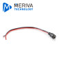 CONECTOR PIGTAIL EXTRA LARGO HEMBRA MERIVA TECHNOLOGY PIGTAIL C-HEMBRA / CONEXION DE CORRIENTE PARA CAMARAS ANALOGICAS HD / POLA
