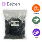 BOTA FLEXIBLE BELDEN CB7MMBK-B100 / 7MM / NEGRO / PARA PLUGS RJ45 / PAQUETE DE 100 PIEZAS
