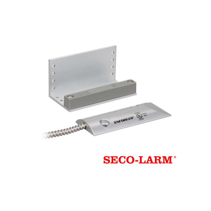 Contacto magnético tipo over head cableado Normalmente cerrado Montaje superficial Carcasa de aluminio SECO-LARM SM-226LQ