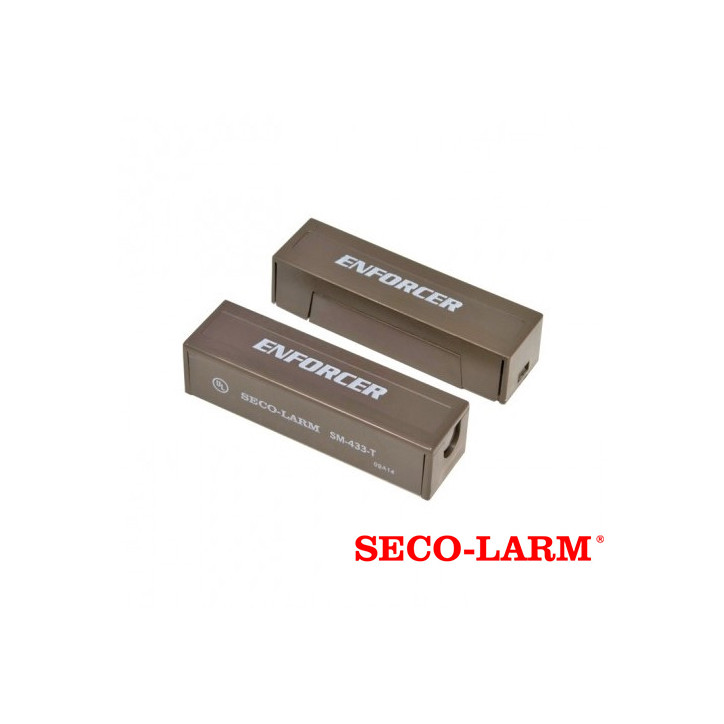 Contacto magnético cableado montaje en superficie terminales de tornillo ocultos circuito cerrado SECO-LARM SM-433-TQ/B Contacto magnético cableado montaje en superficie terminales de tornillo ocultos circuito cerrado SECO-LARM SM-433-TQ/B