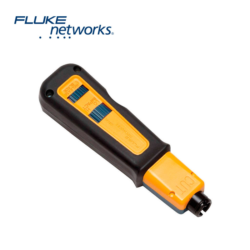HERRAMIENTA CRIMPADORA DE IMPACTO D914S FLUKE NETWORKS 10061501 CON CUCHILLA EVERSHARP 110/66