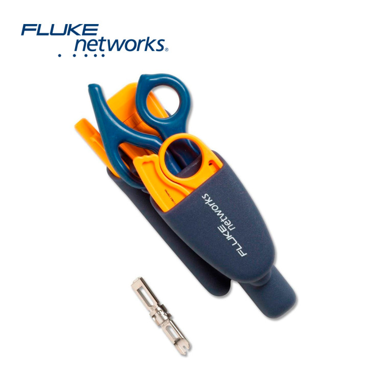 Kit de herramientas para técnicos de redes y electricidad estuche duradero y compacto de PVC incluye FLUKE NETWORKS 11291000