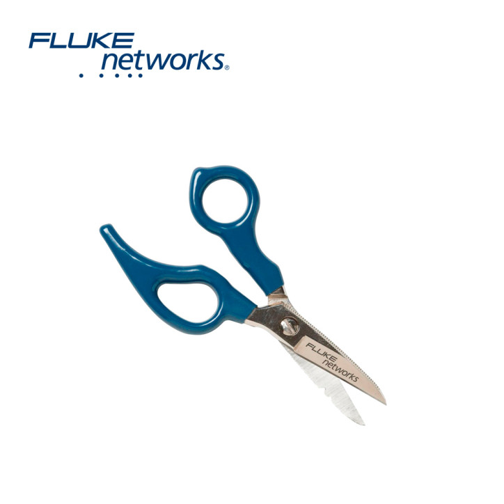 Tijeras pelacables y cortador de alambre acero forjado pela 19 y 23 AWG corta 16 y 12 AWG FLUKE NETWORKS 44300000