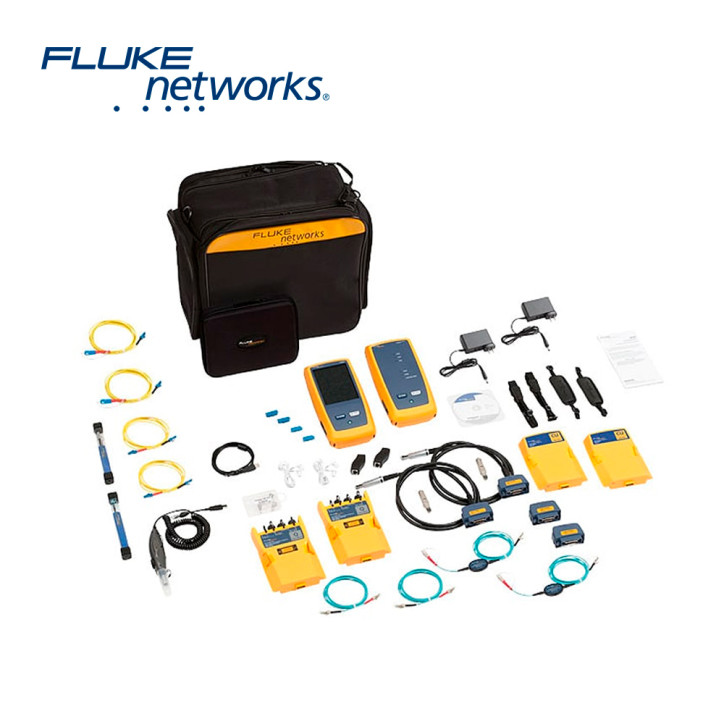 CERTIFICADOR DE COBRE Y FIBRA OPTICA certificación hasta 40 Gigabit Ethernet pruebas y certificación FLUKE NETWORKS DSX2-8000QI