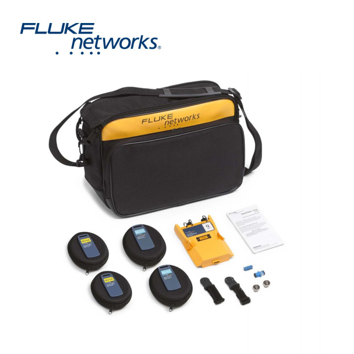 KIT DE COMPLEMENTO OPTIFIBER PRO FLUKE NETWORKS OFP-Q-ADD INCLUYE MODULO OTDR QUAD,(2)KIT LATIGUILLOS SC/LC MULTIMODO,(2)KIT LAT