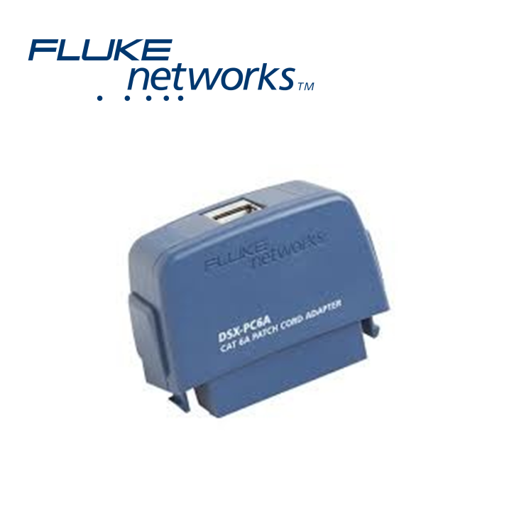 Adaptador de certificación para patchcord Cat6A adaptador para patchcord Cat6A conector modular RJ45 FLUKE NETWORKS DSX-PC6A Adaptador de certificación para patchcord Cat6A adaptador para patchcord Cat6A conector modular RJ45 FLUKE NETWORKS DSX-PC6A