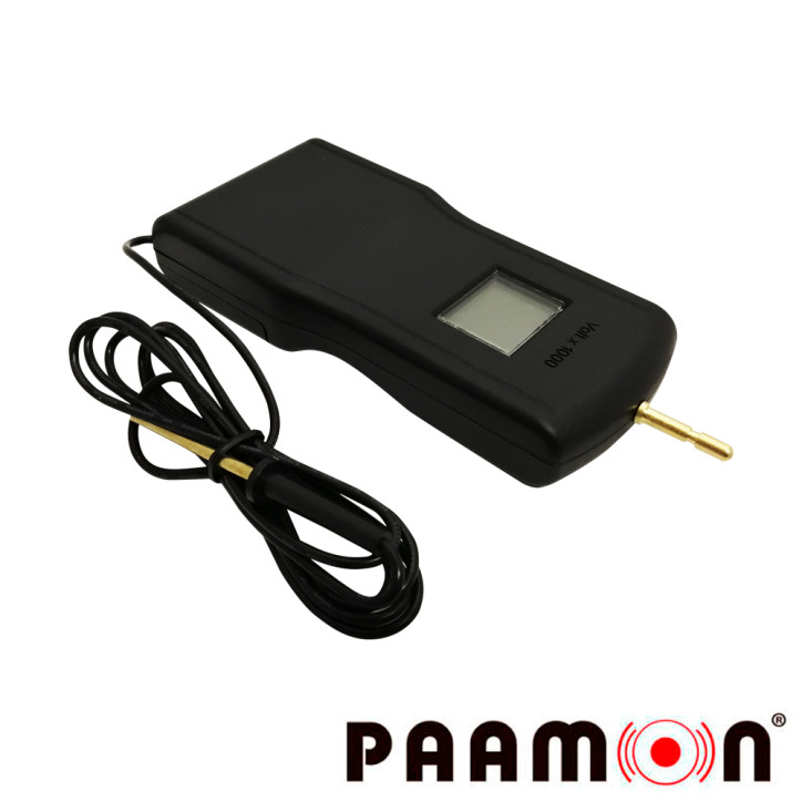 MEDIDOR DE VOLTAJE PARA CERCA ELECTRIFICADA PAAMON PAM-VOLT, RANGO DE MEDICION DE 200 A 15000 VOLTS, CON PANTALLA LCD REQUIERE P