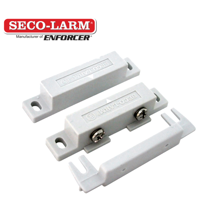 CONTACTO MAGNETICO SECO-LARM SM-300 Q/W / COLOR BLANCO / NORMALMENTE CERRADO / MONTAJE EN SUPERFICIE / TERMINAL DE TORNILLO / SE
