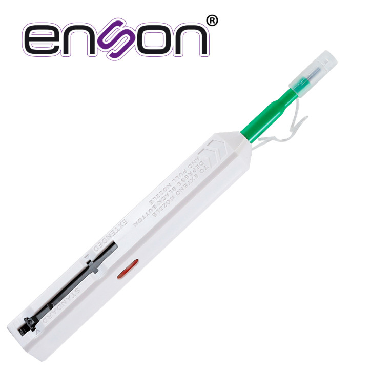 Limpiador para conectores de fibra óptica estilo lápiz para conectores FC/SC/ST UPC/APC estilo lápiz ENSON ENS-QUICKCLEANSC Limpiador para conectores de fibra óptica estilo lápiz para conectores FC/SC/ST UPC/APC estilo lápiz ENSON ENS-QUICKCLEANSC