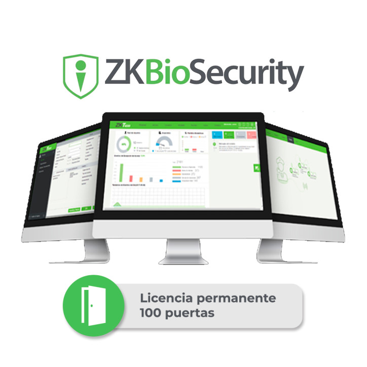 Control de acceso 100 puertas 30 000 usuarios 2 000 Departamentos ZKTECO ZKCV-AC-P100 Control de acceso 100 puertas 30 000 usuarios 2 000 Departamentos ZKTECO ZKCV-AC-P100