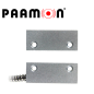 CONTACTO MAGNETICO DE USO RUDO PAAMON PM-MS18M / NC / IDEAL PARA USO EN PUERTAS Y VENTANAS METALICAS / GAP 30-40 MM / CABLEADO