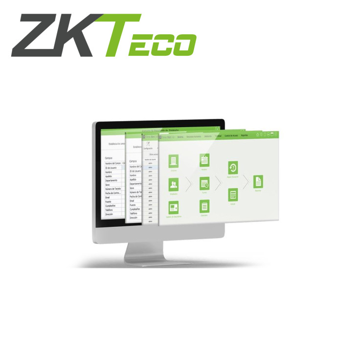 Control de acceso licencia de software capacidad de 20 puertas 2000 usuarios ZKTECO ZKBA-AC-P20 Control de acceso licencia de software capacidad de 20 puertas 2000 usuarios ZKTECO ZKBA-AC-P20
