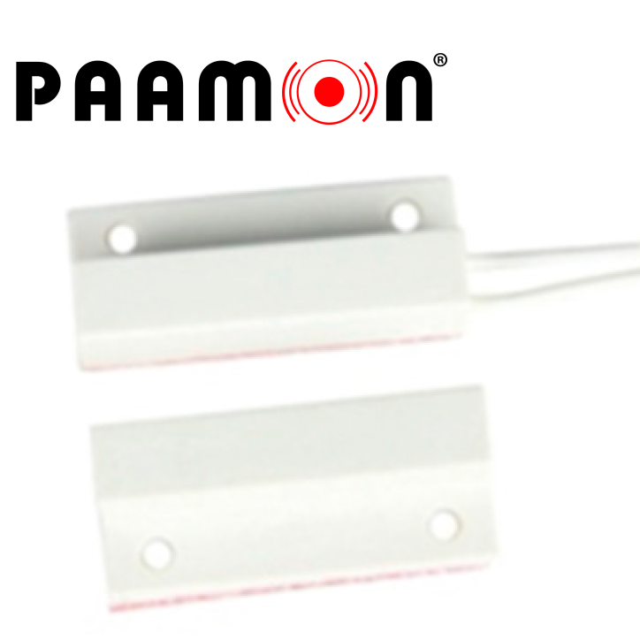 Contacto magnético cableado de superficie montaje en superficie tipo normalmente abierto uso en interior y PAAMON PM-MS13S