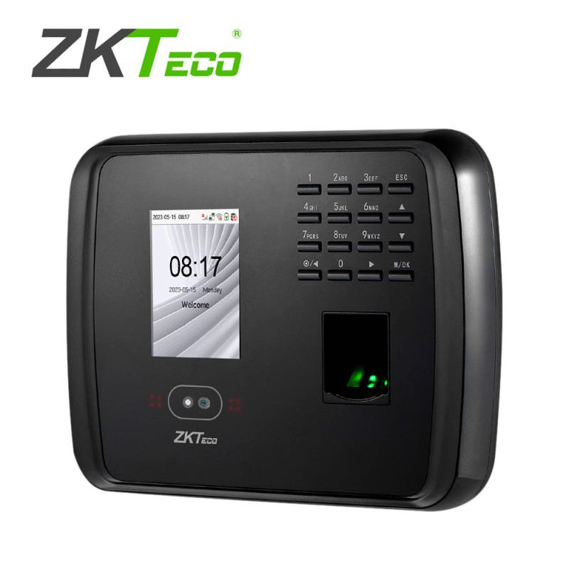TERMINAL MULTIBIOMETRICA PARA GESTION DE ASISTENCIA ZKTECO MODELO MB460ID PLUS CON MULTIVERIFICACION Y BATERIA DE RESPALDO INCLU