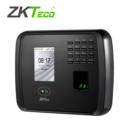 TERMINAL MULTIBIOMETRICA PARA GESTION DE ASISTENCIA ZKTECO MODELO MB460ID PLUS CON MULTIVERIFICACION Y BATERIA DE RESPALDO INCLU