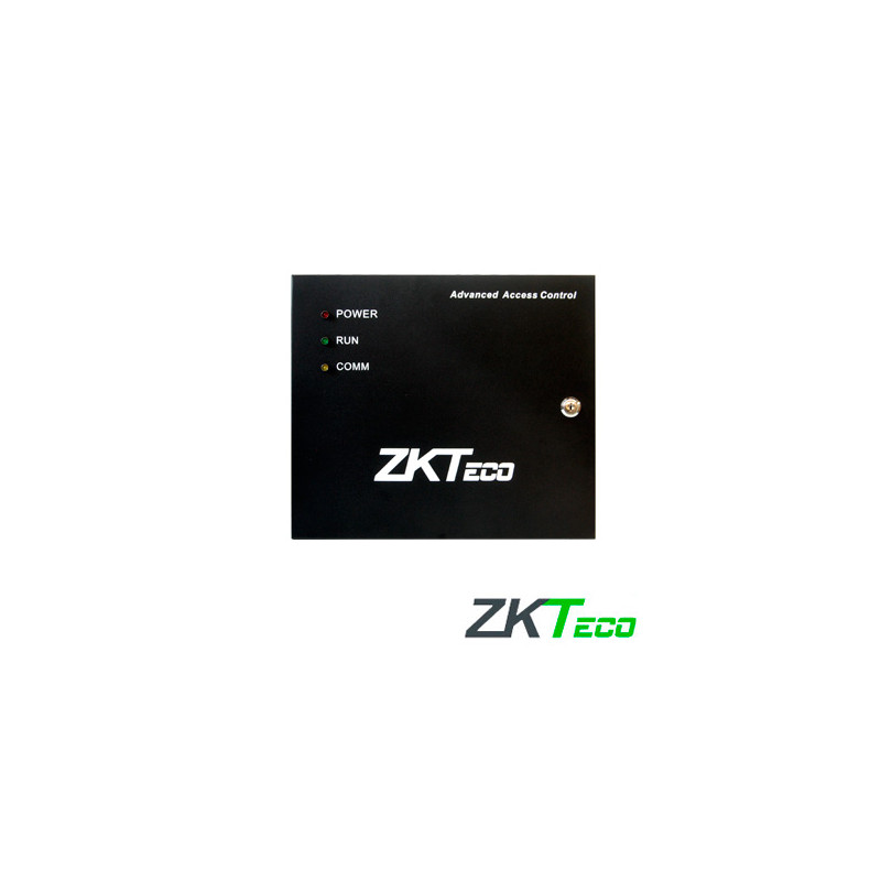 PANEL DE CONTROL DE ACCESO AVANZADO ZKTECO INBIO260BOX KIT GABINETE Y FUENTE 2PUERTAS/4LECTORAS/3000HUELLAS/30,000TARJETAS/100,0
