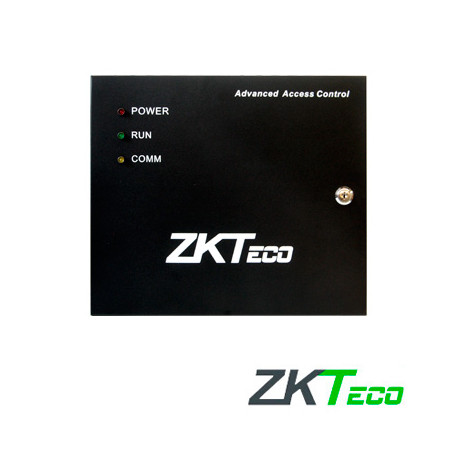 PANEL DE CONTROL DE ACCESO AVANZADO ZKTECO INBIO260BOX KIT GABINETE Y FUENTE 2PUERTAS/4LECTORAS/3000HUELLAS/30,000TARJETAS/100,0