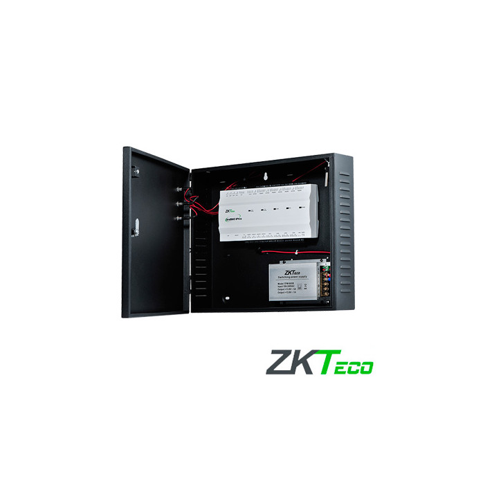 Panel de control de acceso 4 Puertas 20 000 plantillas de huellas 60 000 tarjetas ZKTECO INBIO460PROBOX