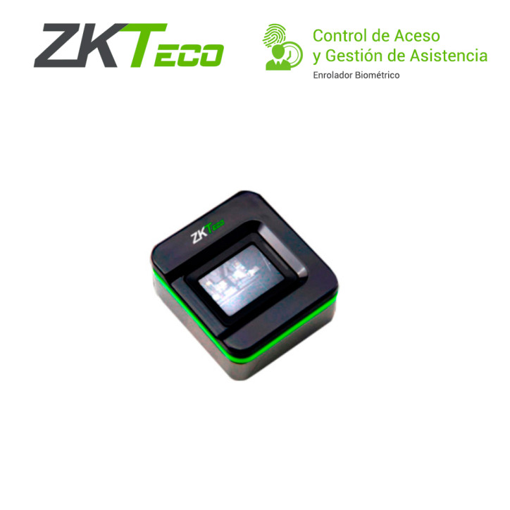 Enrolador biométrico USB sensor SilkID certificación FBI PIV FAP20 USB 2.0 ZKTECO SLK20R