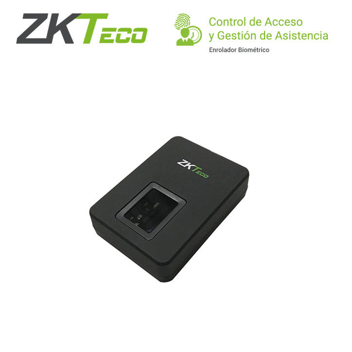 Enrolador de huellas Interfaz USB 1.1/2.0 Sensor óptico 500 dpi SDK disponible ZKTECO ZK9500 Enrolador de huellas Interfaz USB 1.1/2.0 Sensor óptico 500 dpi SDK disponible ZKTECO ZK9500