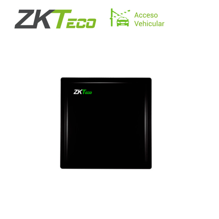 Antena lectora UHF vehicular largo alcance UHF panel embebido ZKTECO U2000F