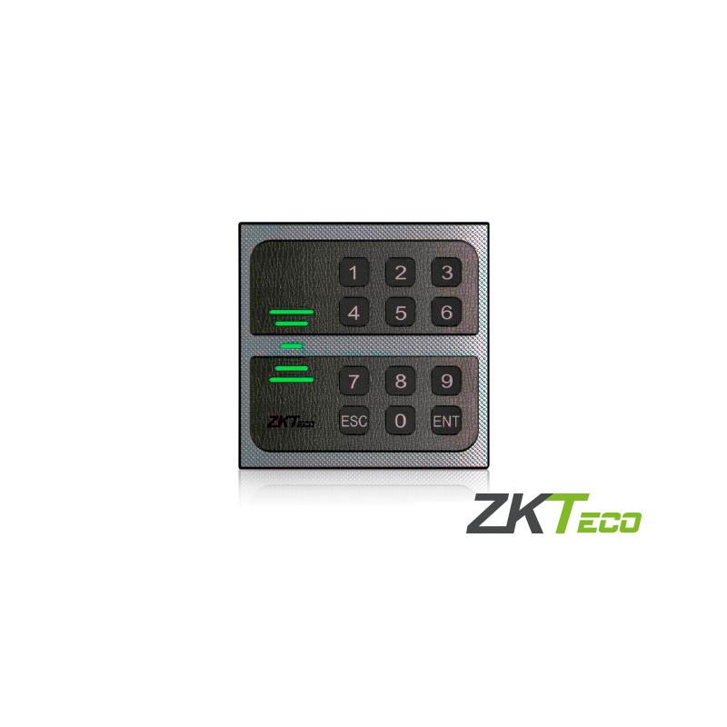 LECTOR PROXIMIDAD Y CONTRASEÑA KR502E COMPATIBLE CON PANELES DE LA SERIE INBIO ZKTECO