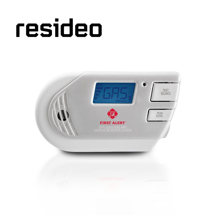 Detector combinado de gas y monóxido de carbono detección de gas metano y gas propano detección de monóxido de RESIDEO 1039760