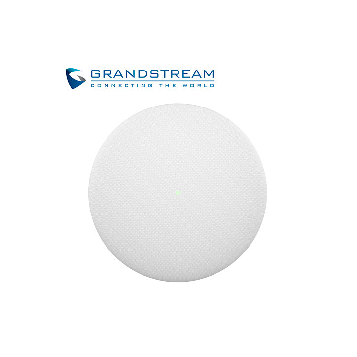 Bocina con micrófono SIP 3 micrófonos direccionales WiFi doble banda 2.4/5GHz 802.11B/G/N 1 puerto 10/1 GRANDSTREAM GSC3510