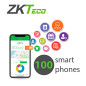 LICENCIA ZKTECO BIOTIME APP-P100 PARA ACTIVAR APP BIOTIME SOFTWARE DE ASISTENCIA EN 100 SMARTPHONES PERMANENTE