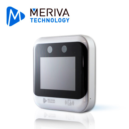 CONTROL DE ACCESO Y ASISTENCIA MERIVA TECHNOLOGY MAC-E2123 / 2MP / H.265+ / DOBLE LENTE 3.6MM / ILUMINACION DUAL (0.3 - 1M IR / 