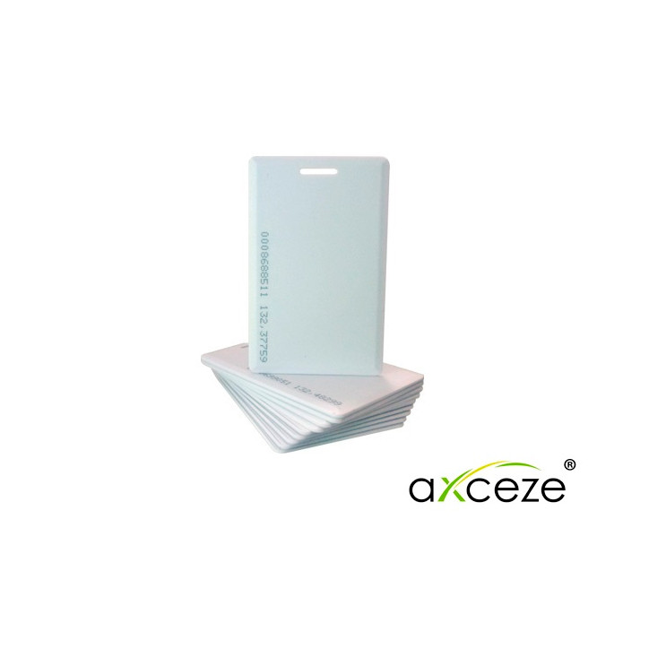 Tarjeta de proximidad frecuencia 125KHZ 26 BITS tipo CLAMSHELL AXCEZE AX-ID2 10 PZ