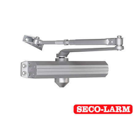 BRAZO CIERRAPUERTAS 150KG 330LB SD-C101-SGQ SECO-LARM IDEAL PARA PUERTAS DE HASTA 59 PULGADAS (150CM) USO EN INTERIOR