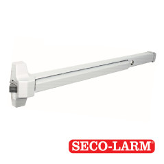 BARRA DE EMERGENCIA PARA PUERTA DE 76-122CM DE ANCHO. EQUIPADA CON PESTILLO MUERTO PARA MAYOR SEGURIDAD FUNCION REVERSIBLE