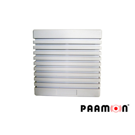 SIRENA 15WATTS PAAMON PAM-I15W DOBLE TONO / ALAMBRICA / COLOR BLANCO / MATERIAL PLASTICO/ USO EN INTERIOR/ COMPATIBLE CON TODOS 