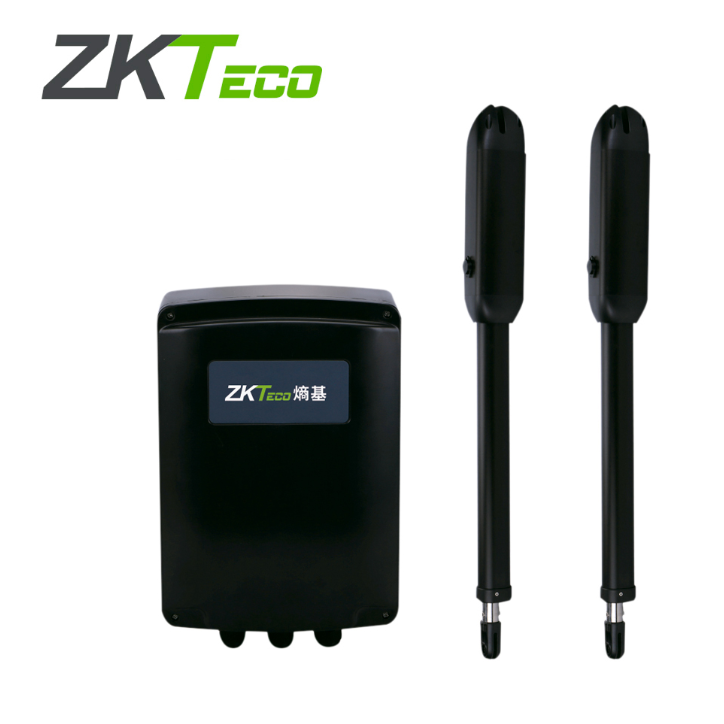 Juego de brazos motorizados para puertas batientes abrepuertas Peso máximo 400 kg por hoja Diseño para puertas ZKTECO ZKSW400DC Juego de brazos motorizados para puertas batientes abrepuertas Peso máximo 400 kg por hoja Diseño para puertas ZKTECO ZKSW400DC