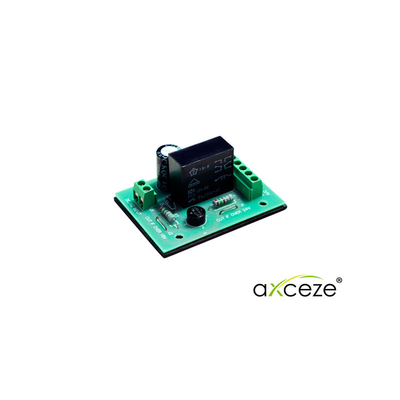 MODULO RELEVADOR TIPO C DOBLE SALIDA ALIMENTACION DE AMPLIO RANGO DE VOLTAJE DE 11-30VCD EN SUS CONTACTOS SOPORTA HASTA 24VCD-5A