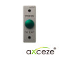 BOTON LIBERADOR AXCEZE AX-B80 BOTON TIPO PUSH FORMA DE HONGO FABRICADO EN ALEACION DE ALUMINIO MEDIDAS 115 X 40 X 25MM CONEXION 