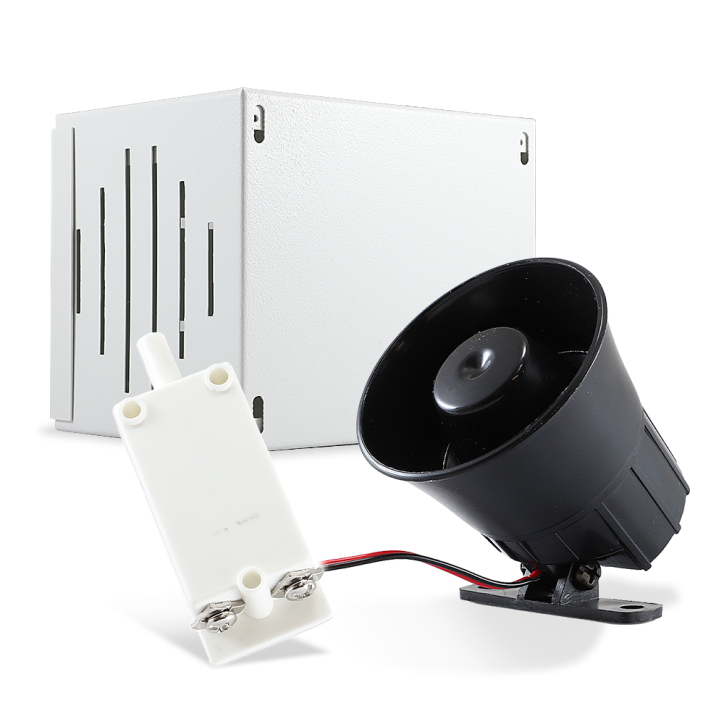 Kit de sirena para exterior 15W para exterior incluye gabinete metálico ENSON KIT15W