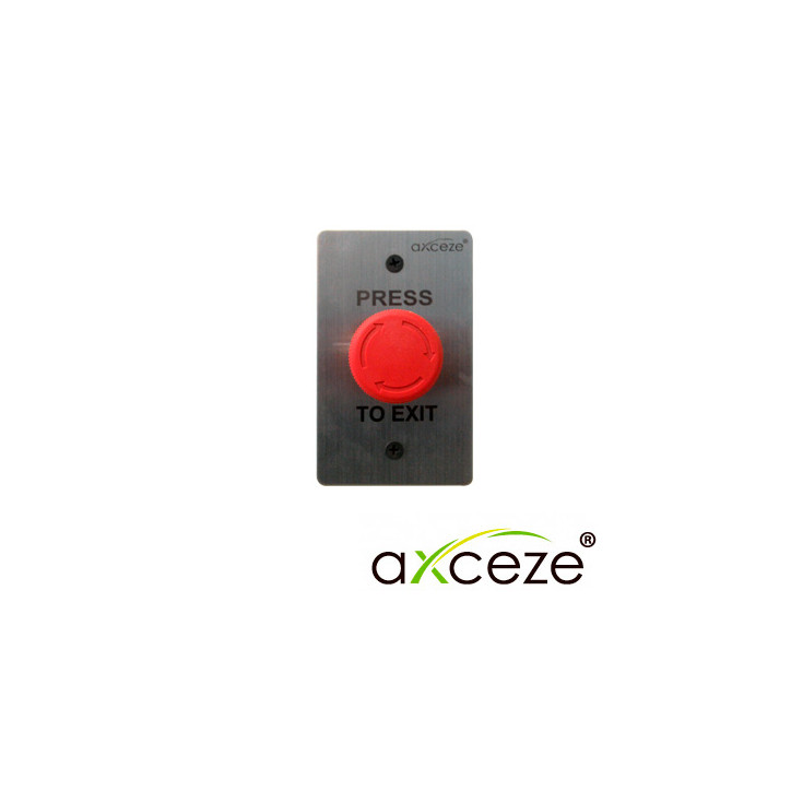 Botón de paro de emergencia enclavable estados NO / NC IP65 AXCEZE AX-L60 Botón de paro de emergencia enclavable estados NO / NC IP65 AXCEZE AX-L60