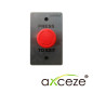 BOTON DE PARO O EMERGENCIA AXCEZE AX-L60 COLOR ROJO BOTON PUSH CON ENCLAVE FORMA HONGO PARA USO RUDO CUENTA CON LOS ESTADOS N.O.